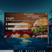 Fast Food Restaurant Management System In Vb Final Year Project Flat Design
