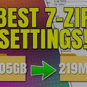 Best 7 Zip Compression Settings For 7z And Zip File Formats