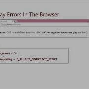 062 Display Errors