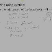 Parametrizing Curves Part 4 Parametrizing A Hyperbola