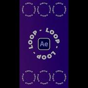 Create Any Text Shape Loop In After Effects Tutorial Shorts