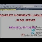 GUID In SQL Server Generate Incremental Values Of Type Uniqueidentifier NEWSEQUENTIALID Function
