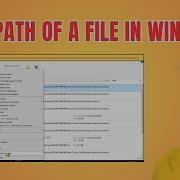 How To Find Path Of A File In Windows 10 Detailed Tutorial 2025