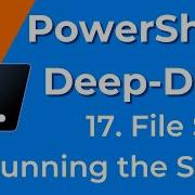 18 Running A PowerShell Script PowerShell Deep Dive