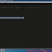 PHP Array Unique Function