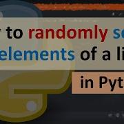 How To Randomly Select 3 Elements Of A List In Python
