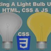Creating A Lightbulb Using HTML CSS JS Light Bulb In HTML CSS JS