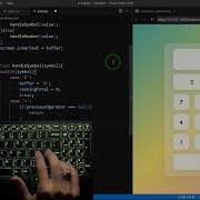 ASMR Programming Calculator App Coding No Talking