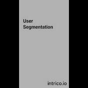 Explainer User Segmentation