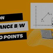 Calculate Distance Between Two Points In Python Python Tutorials