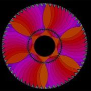 Hypnotic Circles A Colorful Python Art Experience PythonArt TurtleGraphics HypnoticCircle