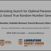 Backtracking Search For Optimal Parameters Of A PLL Based True Random Number Generator DATE 2020