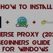 Full Install Of Caddy DuckDNS Jellyfin Reverse Proxy Beginners Guide For Windows 2024