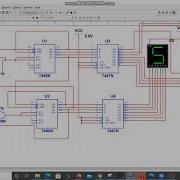 Simple Digital Stop Watch Circuit In Multisim Software Mini Project
