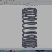 SolidWorks Tutorial Spring With Variable Pitch