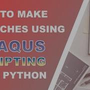 All You Need About Abaqus Sketches In Python Scripts 3