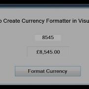 How To Format Currency In Visual C