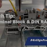 Terminal Block Din Rail Display Case Tech Tip