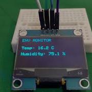 ESP32 DHT11 Temperature Humidity Monitor OLED SH1106 LEDs Buzzer Complete Project Tutorial