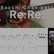 Bocchi The Rock Re Re Bocchi Part Guitar Cover With Tab