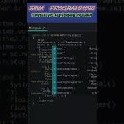 Java Tutorial For Beginners Temperature Conversion Shorts Basiccode