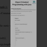 Command Line Arguments Java