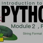Python Fall 2025 Module 2 11 String Format Method