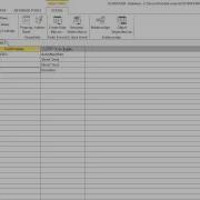 Microsoft Access Tutorial 1 Create A Table