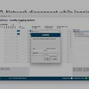 Demonstration Of The Lundby Data Logger Demo 2 Network Disconnect While Logging