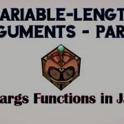 Variable Length Arguments Varargs Functions In Java