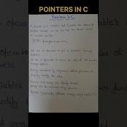 Pointers In C Programming Pointersinc Clanguage Cprogramming
