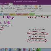 6 2 Transforming And Combining Random Variables