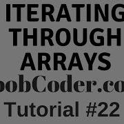 How To Iterate An Array With A For While Loop In Javascript
