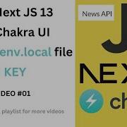 Next JS 13 TypeScript Chakra UI Project Fetch From NEWS API Get API KEY Video 1 6