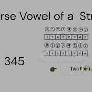 Reverse Vowels Of A String Leetcode 345 Reverse String