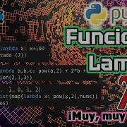 Cómo Se Usa La Función Lambda Función Anónima Python Desde Cero Muy Básico