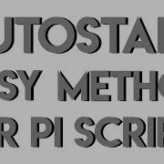 How To Autorun Autostart Your Python Script In The Raspberry Pi OS
