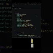 A Candle Mesmerizing Animation By HTML CSS Html5 Css3 Frontend Candle