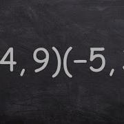 Applying The Midpoint Formula To Find The Midpoint Between Two Points