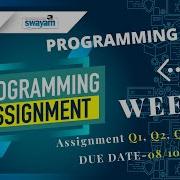 NPTEL Programming In Java Week 3 All Programming Assignment Solutions Swayam 2022