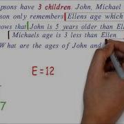 Solving Word Problems In Algebra Math Test