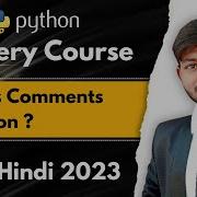 Comments In Python HINDI Types Of Comment In Python Python Mastery Full Course CodeWithShani