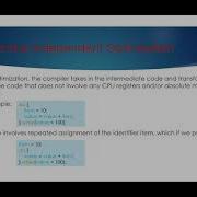 Code Optimization In Compiler Design