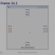 Lecture 19 GUI Frame Listbox Menu
