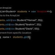 ArrayLists In Java