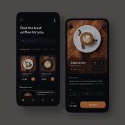 Coffee UI Cloning Dribbble Designs Using FLUTTER