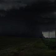Extremely Wide Tornado In Distance Waiting Inside My Car Calm Before The Storm Rain 3 HOURS