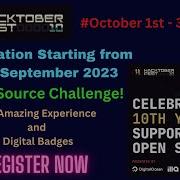 Hacktoberfest 2023 Open Source Challenge Gear Up For The Challenge In October Watch Full Video
