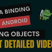 Data Binding In Android Data Binding Using Objects In Android Studio MVVM Series