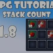 11 8 Unity RPG Tutorial Stack Count